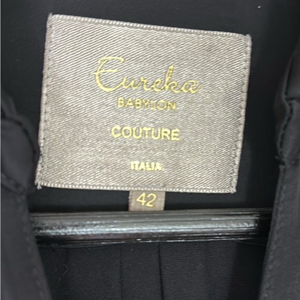Black Satin Midi Dress Small - Picture 5 of 5